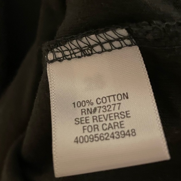 Sonoma Weekend Tee Cotton Short Sleeve Layering Tee Size XL Black - Picture 3 of 4